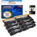 8 Toners génériques SAMSUNG CLT-K404 , CLT-C404, CLT-M404,  CLT-Y404, CLT404S Bk,C,M,Y  imprimante+20f A6 brillantes-T3AZUR