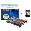 2 Toners compatibles Brother TN2420 pour Brother MFC L2730DW, L2750D, L2750DW (avec puce)-3000 pages-20f PPA6-T3AZUR