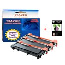 3 Toners compatibles Brother TN2420 pour Brother MFC L2730DW, L2750D, L2750DW (avec puce)-3000 pages-20f PPA6-T3AZUR