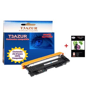 Toner compatible Samsung C483W, C483 , CLT404S Cyan + 10f A6 brillantes -T3AZUR Toner compatible Samsung C483W, C483 , CLT404S Cyan + 10f A6 brillantes -T3AZUR