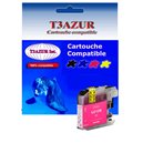 T3AZUR - Cartouche compatible Brother LC12E (LC-12EM) Magenta