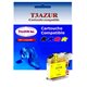 T3AZUR - Cartouche compatible Brother LC12E (LC-12EY) Jaune