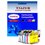 T3AZUR - Lot de 4 Cartouches compatibles Brother LC12E