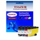T3AZUR - Lot de 4 Cartouches compatibles Brother LC3235 (LC-3235)  XL 