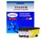 T3AZUR - Lot de 4 Cartouches compatibles Brother LC3235 (LC-3235)  XL 