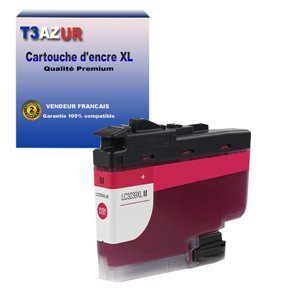 T3AZUR - Cartouche compatible Brother LC3239 (LC-3239M) XL Magenta
