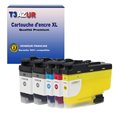T3AZUR - Lot de 4 Cartouches compatibles Brother LC3239 (LC-3239) XL 
