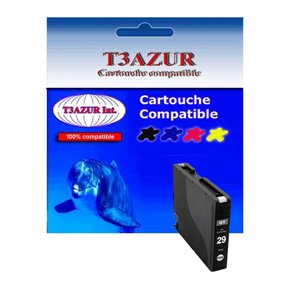 T3AZUR - Cartouche générique Canon PGI-29 Light Gris
