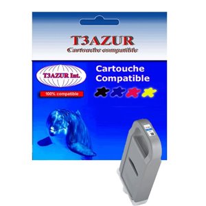 T3AZUR - Cartouche générique Canon PFI-1700 Bleue (700ml)