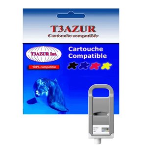 T3AZUR -  Cartouche compatible CANON  PFI-706 Gris (700ml)