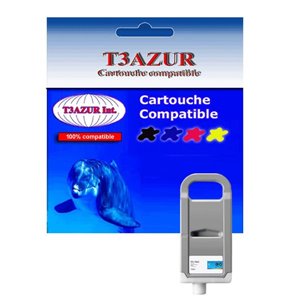 T3AZUR -  Cartouche compatible CANON  PFI-706 Cyan (700ml)