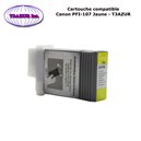  Cartouche générique Canon PFI-107 (6708B001) Jaune +10f PPA6 -T3AZUR