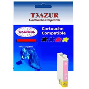 T3AZUR - Cartouche compatible Epson T0336 (C13T03364010) - Light Magenta