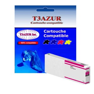 T3AZUR - Cartouche compatible Epson T8043/T8243 (C13T804300/C13T824300) - Magenta 700ml