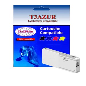 T3AZUR - Cartouche compatible Epson T8048/T8248 (C13T804800/C13T824800) - Matt Noire 700ml