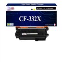 T3AZUR - Toner générique HP CF332A (654A) Jaune