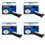 Lot de 4 Toners compatible Samsung CLX3175 / CLX3175FN