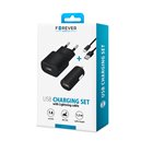 Chargeur USB set 1 A avec câble pour iPhone 8 broches