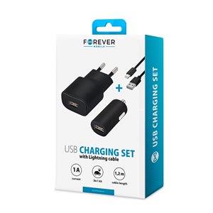 Chargeur USB set 1 A avec câble pour iPhone 8 broches