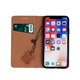 Etui en cuir véritable Smart Pro pour Samsung A80 / A90 marron