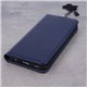 Etui en cuir véritable Smart Pro pour Samsung A80 / A90 bleu marine