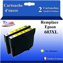 8 cartouches d'encre compatibles 603XL pour Epson WorkForce WF-2810DWF+10f PPA6