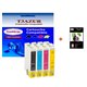 4 Packs Cartouche d'encre Compatible pour Epson 603XL 603XL pour Epson XP-2100 XP-2150 XP-3100 XP-2155 XP-3155 XP-4100