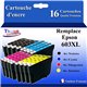 4 cartouches d'encre compatibles 603XL pour Epson WorkForce WF-2810DWF+10f PPA6
