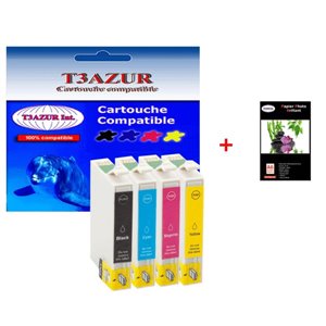 4 cartouches d'encre compatibles 603XL pour Epson XP-3105