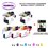 5 cartouches compatibles LC3219XLBkCMY pour Brother MFC-J5335DW -10f A6 brillantes -T3AZUR