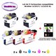 5 cartouches compatibles LC3219XLBkCMY pour Brother MFC-J6930DW -10f A6 brillantes -T3AZUR