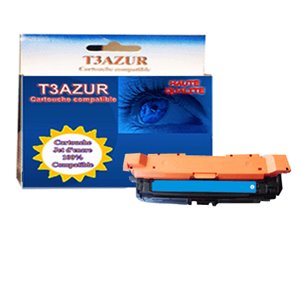 T3AZUR - Toner/Laser générique HP CF031A / HP 646A Cyan
