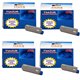 Lot de 4 Toners compatibles OKI Executive ES5460/ ES2232/ ES2632