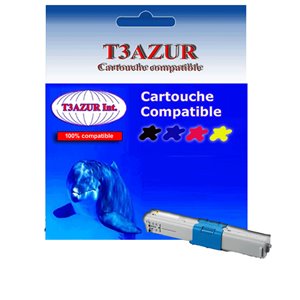 Toner compatible OKI Executive ES3451 MFP/ ES5430DN/ ES5461 MFP (44469740) Jaune
