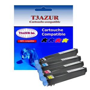 Lot de 4 Toners compatibles OKI Executive ES3640