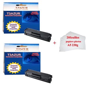 MLTD101S - Lot 2 Toner Samsung compatible ML2160/2165+PA5