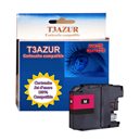 LC123XLM- Cartouche compatible pour Brother LC123 XL Magenta
