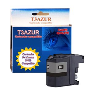 LC127Bk XL- Cartouche compatible pour Brother LC127 XL Noire   LC127Bk XL- Cartouche compatible pour Brother LC127 XL Noire