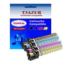 Lot de 4 Cartouche compatible pour Ricoh Aficio MP-C407SPF 
