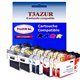 T3AZUR 8 cartouches d'encre compatibles pour Brother MFC-J5330DW  MFC-J5330DW XL