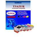 5 x cartouches compatibles 202XL pour Epson XP6000, XP 6000 - T3AZUR