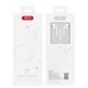 XO Écouteurs filaires S8 jack 3,5mm Blanc