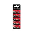 Camelion - Lot de 10 piles AG 8 / LR55 / LR1121 / 391  0% mercure