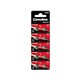 Camelion - Lot de 10 piles AG 9 / LR45 / LR936 / 394  0% mercure