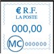 Cartouche compatible pour PITNEY BOWES DM500 - 620-1SB - ENCRE BLEUE - (TYPE MC)