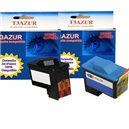 T0529/T0530  - Lot de 2 cartouches compatibles Dell T0529 / T0530  
