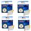 T3AZUR - Lot de 4 cartouches compatibles Epson T0551/ T0552/ T0553/ T0554 