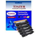 Lot de 5 Toners Lasers compatibles T3AZUR pour imprimante Samsung XPress C430, CLT404s  