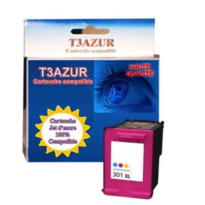 Cartouche compatible - HP OfficeJet 4630 - CH564EE / 301XL - Compatible - Encre Couleur - 18 ml
