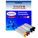 T3AZUR -Lot de 5 Toners génériques Samsung CLT-K659S, CLT-C659S, CLT-M659S, CLT-Y659S